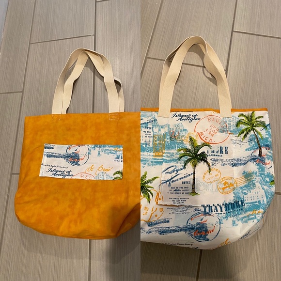Reversible Oversized Tote Bag - Picture 2 of 13